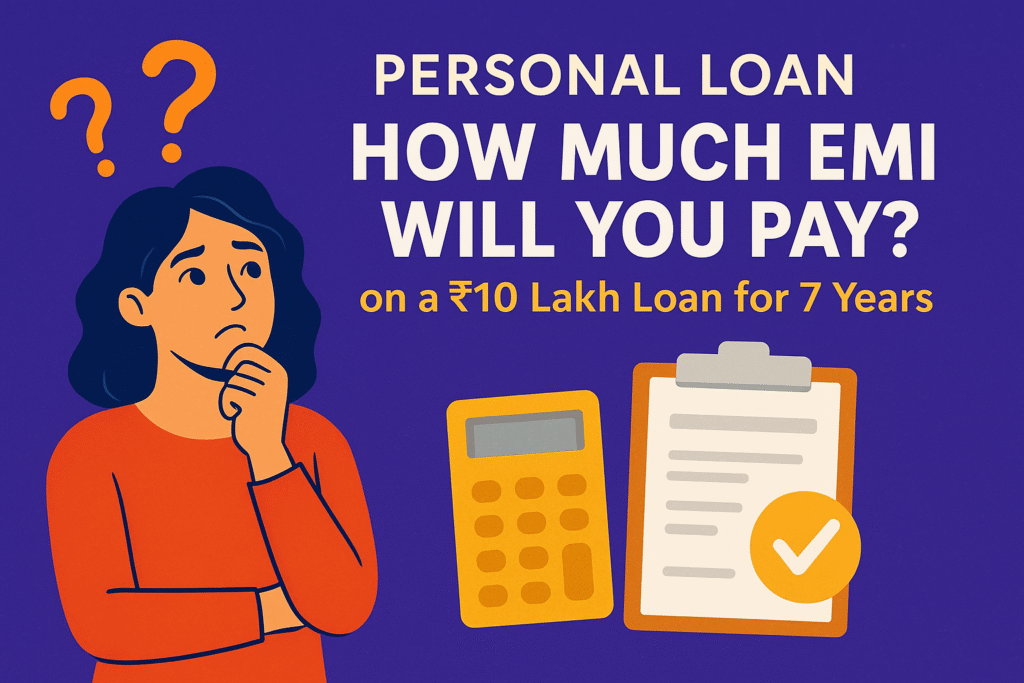 Personal Loan: How Much EMI Will You Pay on a ₹10 Lakh Loan for 7 Years