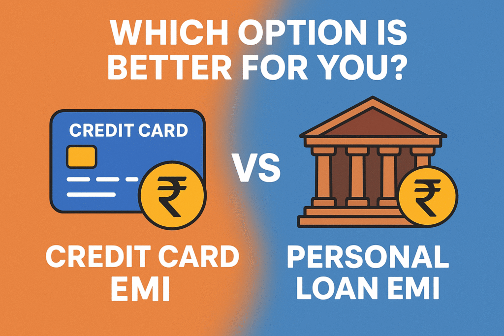 Credit Card EMI vs. Personal Loan EMI: Which Option is Better for You?
